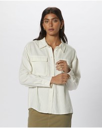 ONLY - Caro Linen Pocket Shirt
