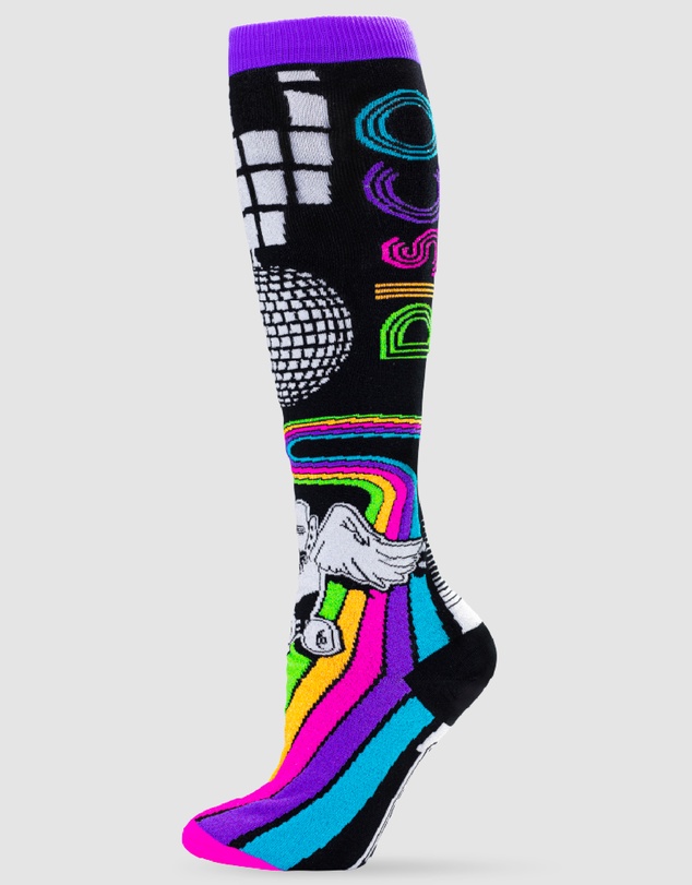 Crazy Skates - Crazy Socks Disco Roller Knee-High Socks
