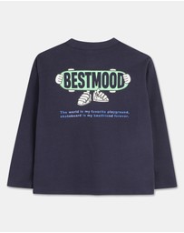 Billieblush - Skateboard Long Sleeve T-Shirt - Kids-Teens
