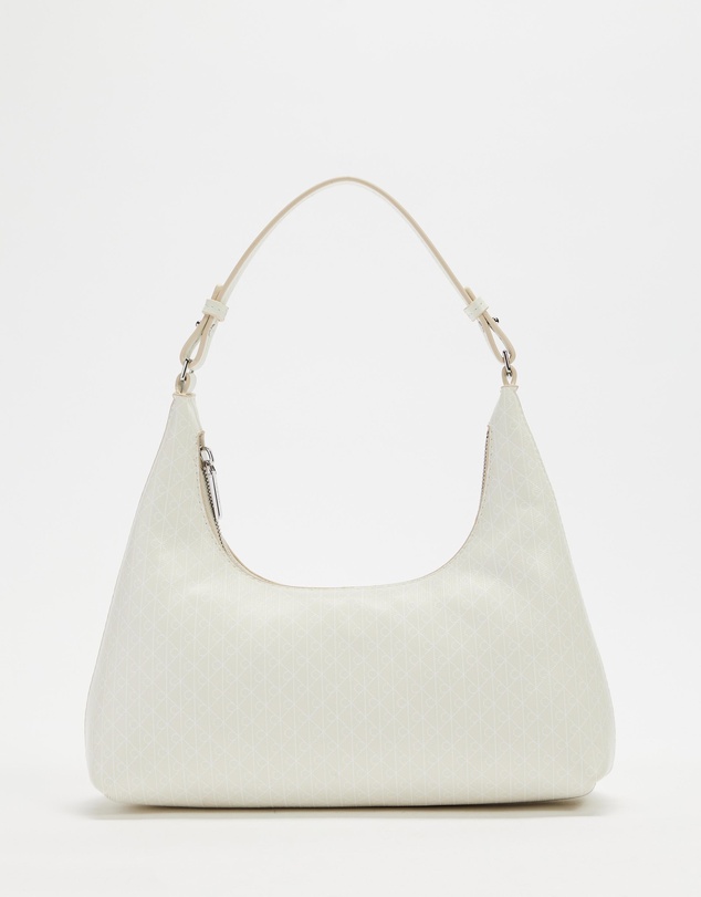 Calvin Klein - Emblem Allover Print Shoulder Bag