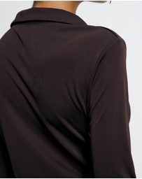 Lover - Bianca Plunge Top