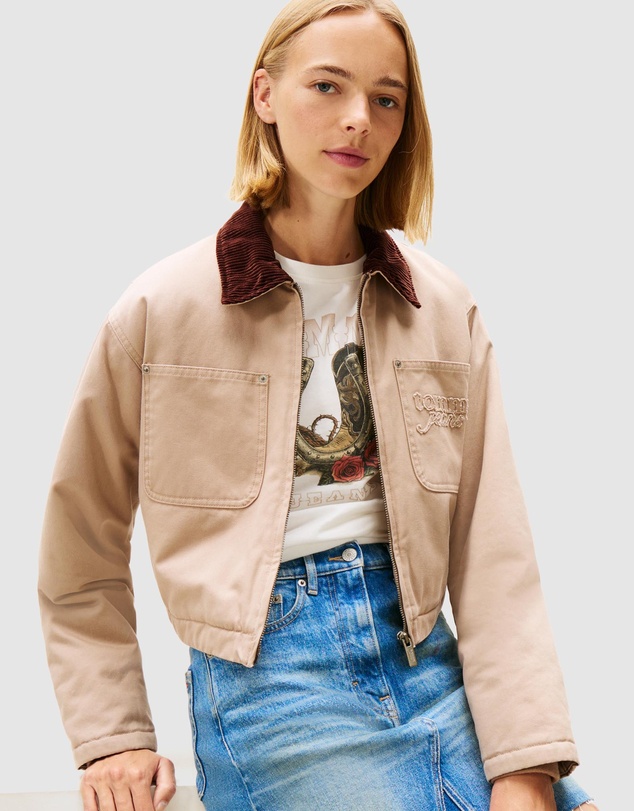 Tommy Jeans - Padded Crop Coach Jacket