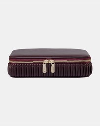 Wolf - Wolf Bella Travel Zip Case Bordeaux