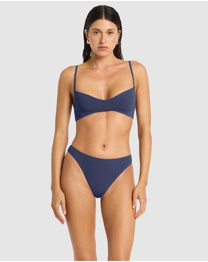 Indigo / Riviera Stripe