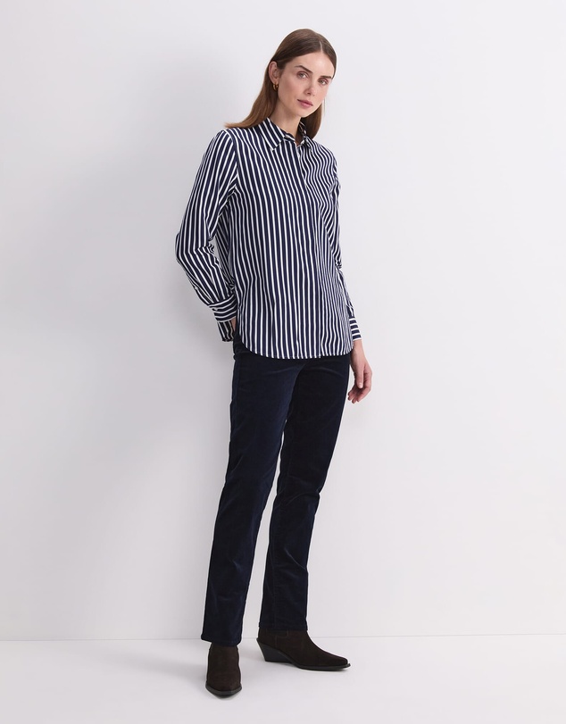 Sportscraft - Hannah Stripe Cotton Silk Shirt