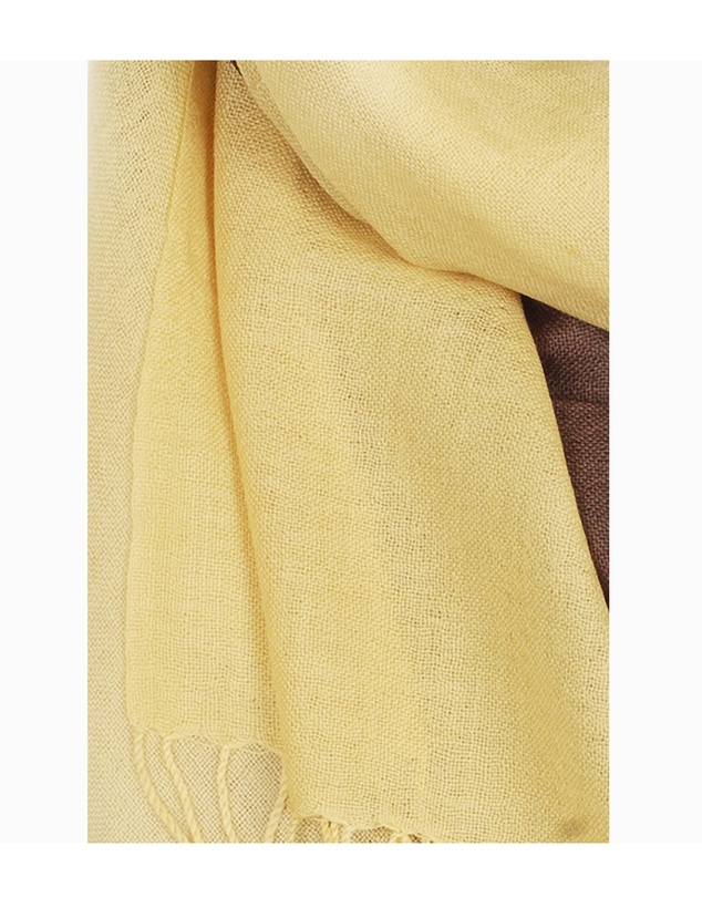 Ozwear Connection Uggs - Ugg 100% Merino Wool Tie Dye Scarf Lemon and Brown