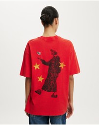 Cotton On - The Lcn Music Boxy Graphic Tee