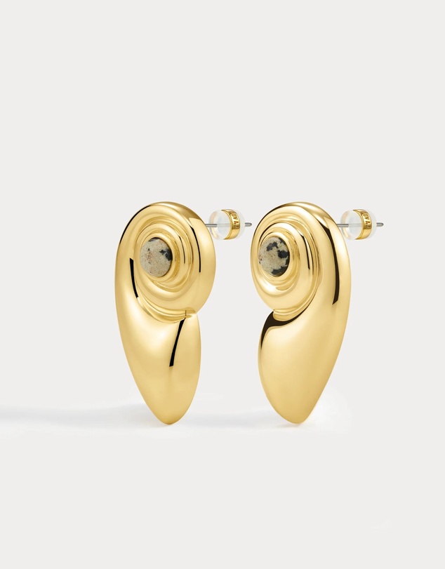 Luv Aj - The Palma Shell Studs