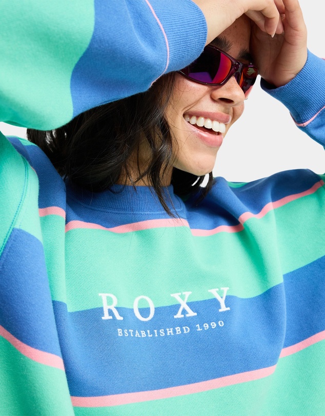 Roxy - Womens Strictly Stripe Crew Neck