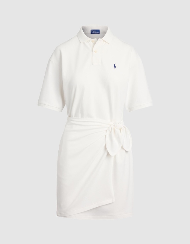 Polo Ralph Lauren - Pique Polo Wrap Mini Dress