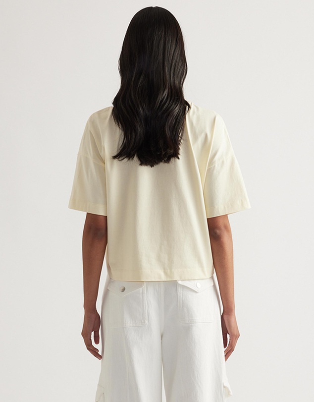 Decjuba - Allegra Cropped Boxy Tee