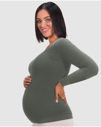 B Free Intimate Apparel - Maternity Bamboo Long Sleeve Top