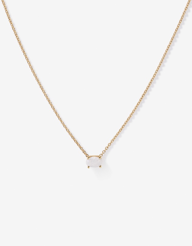 Michael Hill - Australian Opal East-West Necklace in 10kt Yellow Gold
