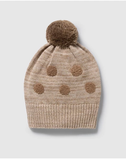 Wilson & Frenchy - Organic Knitted Bauble Hat - Babies