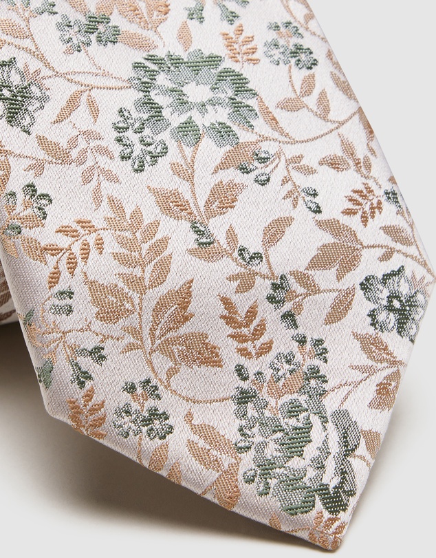 Politix - Oliver Floral Jacquard Silk Tie