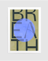 Olive et Oriel - Golden Mantras No21 by Treechild Art Print