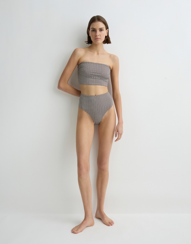 BONDI BORN - Poppy Bikini Bottom - Mocha Dot (Embodee™)