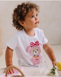 Huxbaby - Bunny Huxette Short Sleeve Tee - Babies-Kids