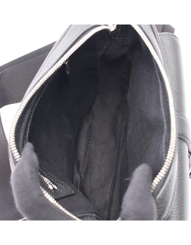 Pre-Loved by Azura Reborn - Pre-Loved Small Soft Grainy Calfskin Web Crossbody