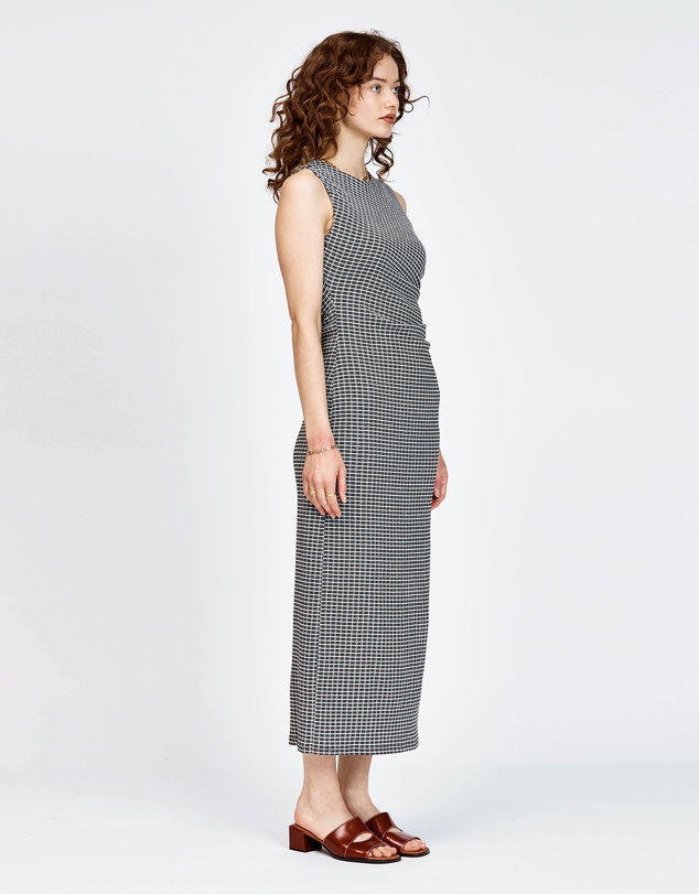 bul - Ebb Dress Black White Check