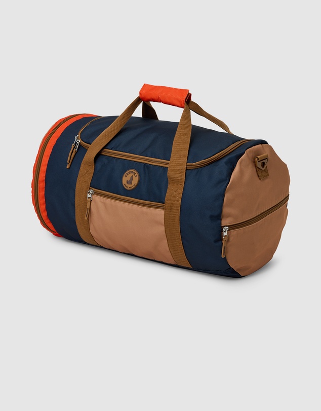 Crywolf - PACKABLE DUFFEL Ash Colourblock