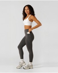 Lorna Jane - Amy Thermal Phone Pocket Full Length Leggings