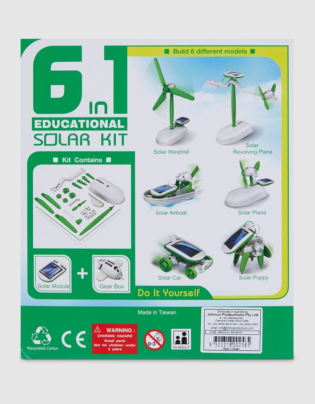 JOHNCO - Johnco - 6 in 1 Solar Kit