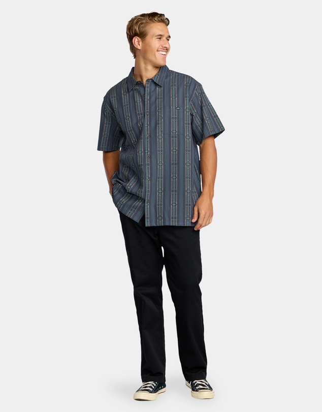 Billabong - Mens Sundays Jaquard Short Sleeve Shirt