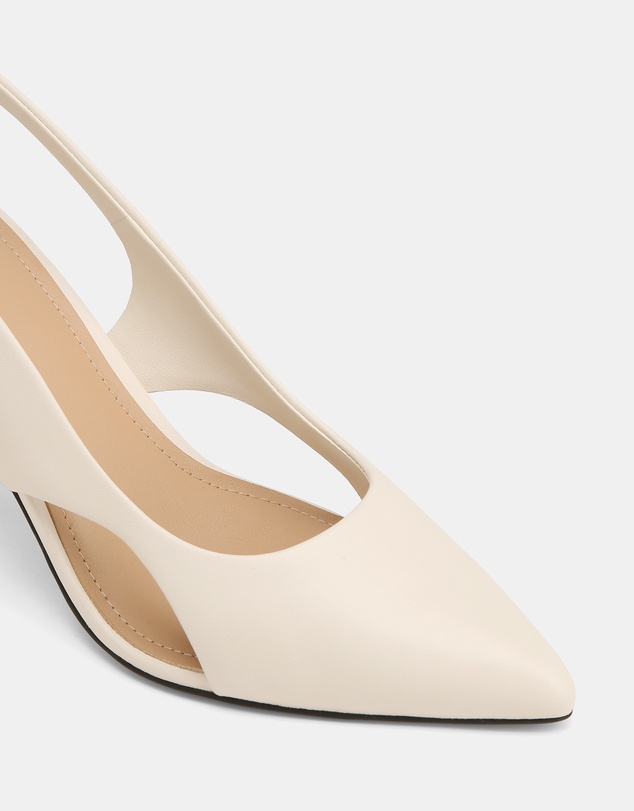 Wittner - Rachel Leather High Slingbacks