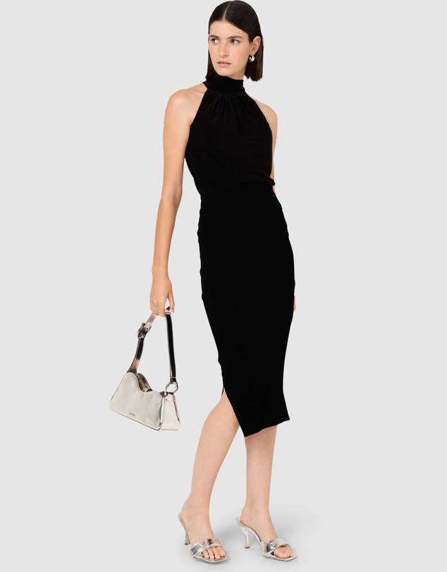 SACHA DRAKE - High Neck Tie Top