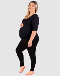 B Free Intimate Apparel - Maternity Bamboo Mid Length Sleeve Tee