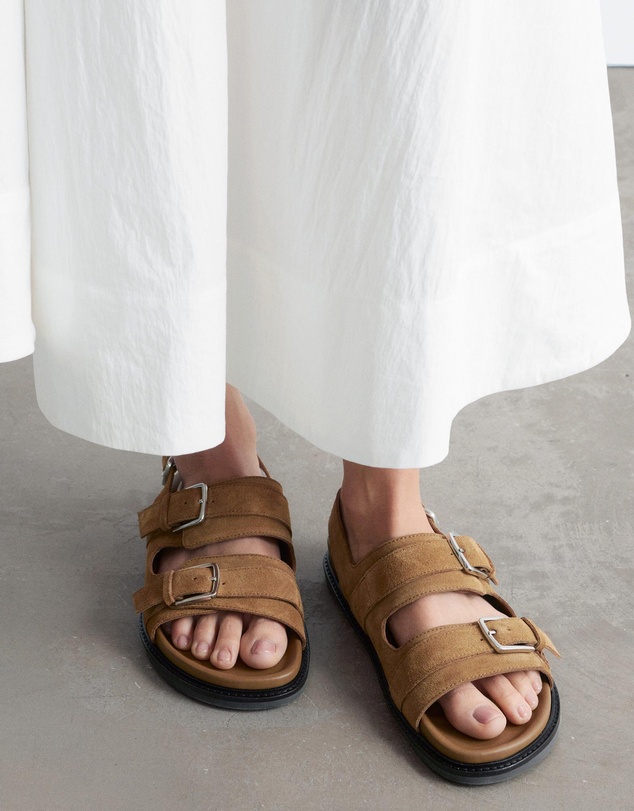 & Other Stories - Buckled Leather Sandals