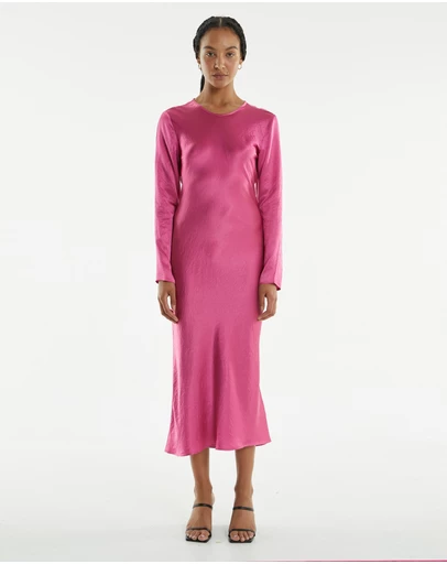 Third Form - Crush Bias LS Dress