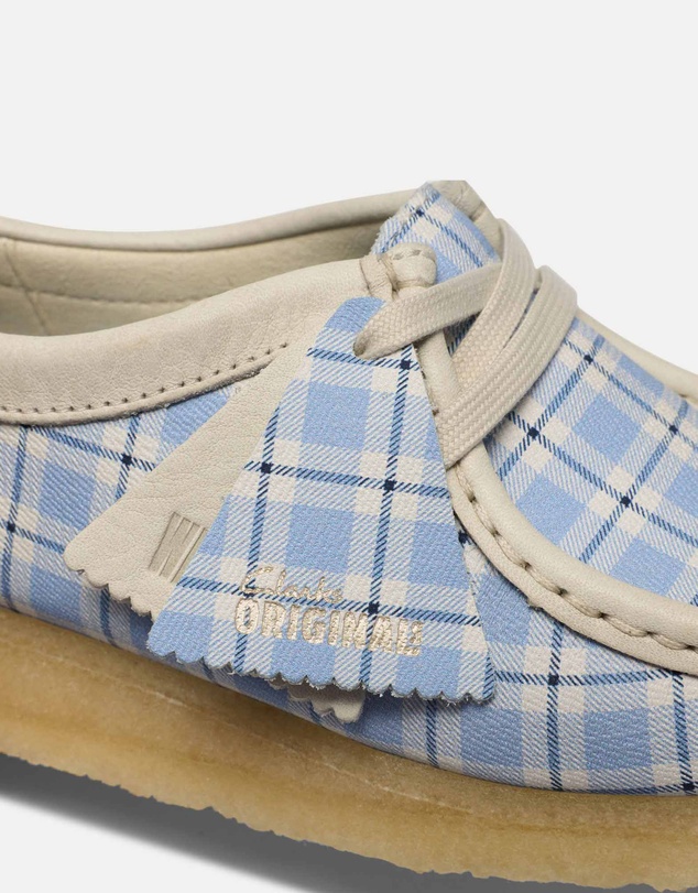 Clarks Originals - Wallabee (W) Blue Check