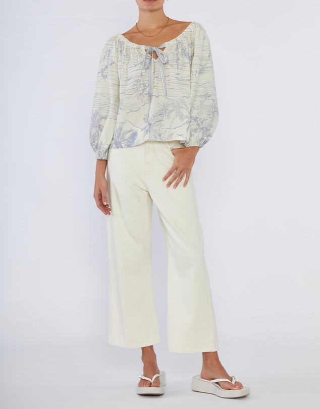 Amelius - Fresco Linen Billow Blouse