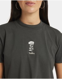 Volcom - Womens Oz Dial Crop T-Shirt