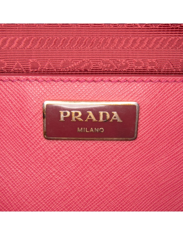 Pre-Loved by Azura Reborn - Pre-Loved Large Saffiano Lux Galleria Double Zip Tote