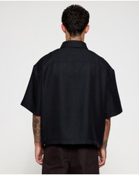 RHUDE - Centre Logo Button Up Shirt