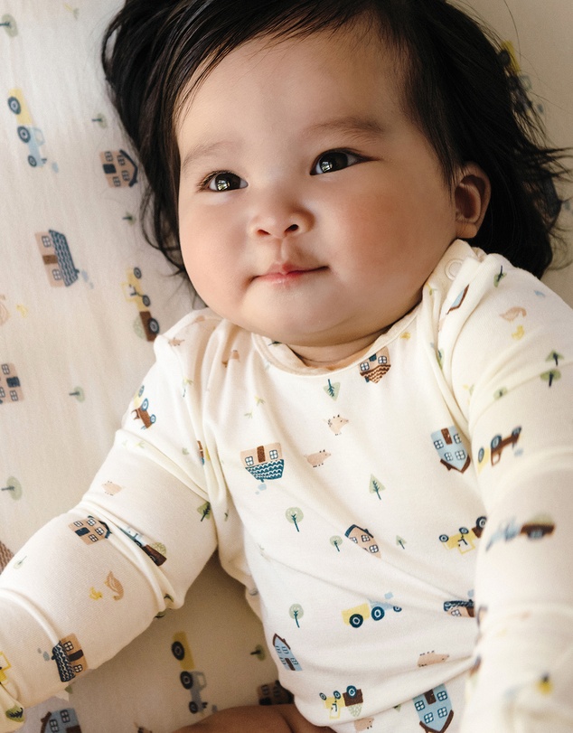 Kynd Baby - Comfy Bodysuit Long Sleeve in Pasture