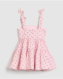 Bardot Junior - Suki Cherry Mini Dress - Kids-Teens