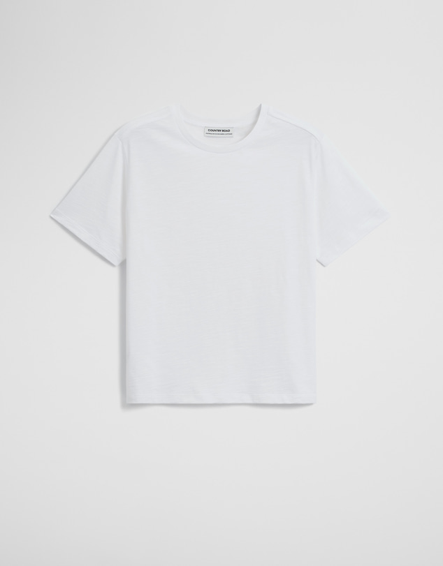 Country Road - Textured Short Sleeve Slub T-shirt