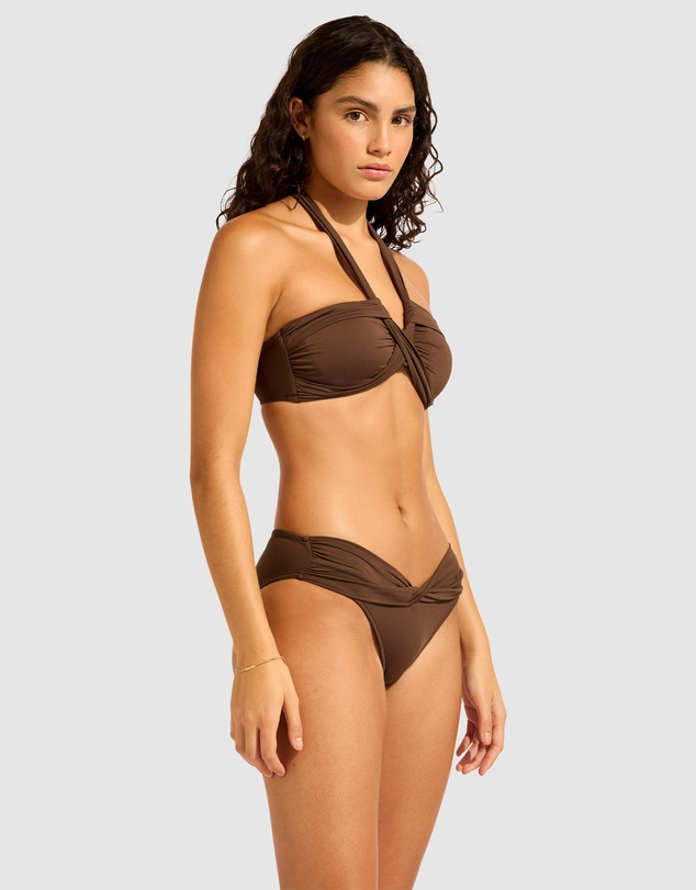 Seafolly - Seafolly Collective Halter Bandeau Bikini Top