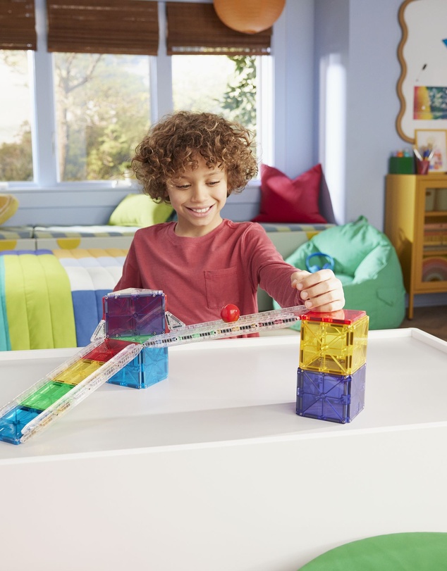 Magna-Tiles - MAGNA-TILES - Rail Racers - 33 Piece