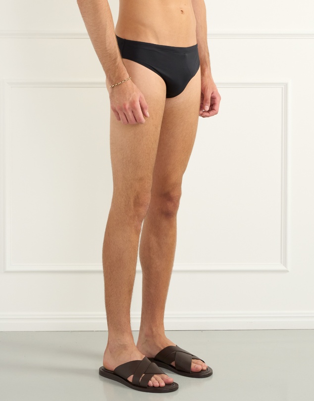 Aqua Blu Australia - Building Blocks Black Racer Briefs