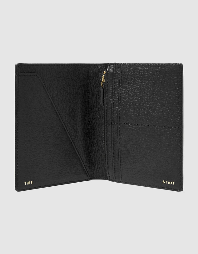 Fossil - Travel Black Card Case