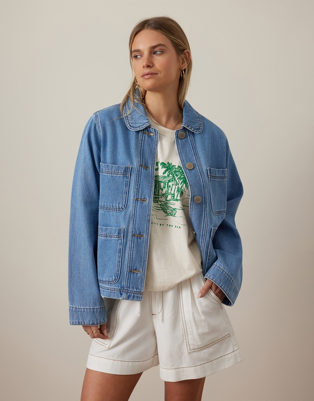 Ceres Life - Hannah Denim Jacket