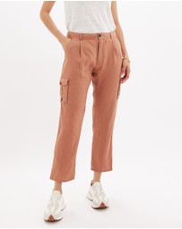 Amelius - Jordan Linen Tapered Pant