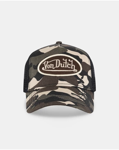 Von Dutch - Camo Trucker Cap