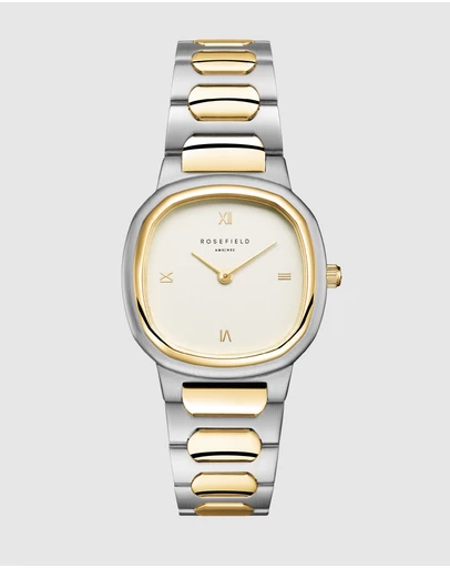 Rosefield - Gaia Gold Silver Duotone Bracelet Watch