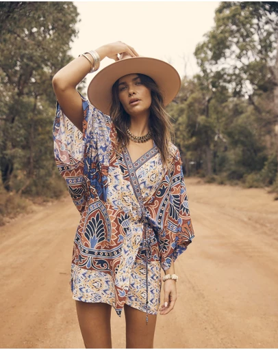 Tigerlily - Tali Mini Wrap Dress